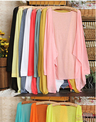 【慈威韓版無扣披肩防曬衣空調(diào)開衫針織衫女長(zhǎng)袖廠家直銷F011】義烏市慈威電子商務(wù)商行 - 產(chǎn)品庫